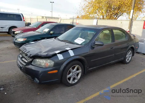 2002 Nissan Maxima Se from USA, damaged, VIN JN1DA31A12T321556